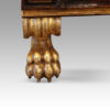 Regency rosewood cabinet parcel gilt foot