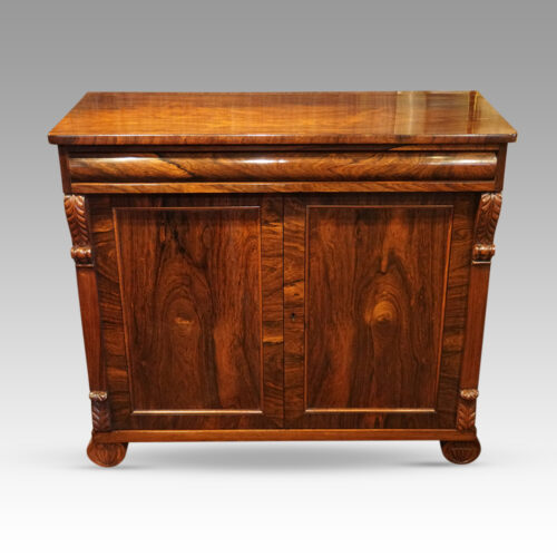 William IV rosewood chiffonier
