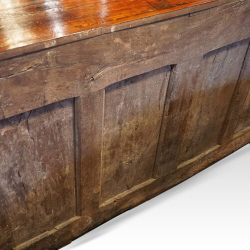 18thc. oak cupboard dresser rear