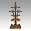 Antique Gothic oak hallstand