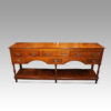 Antique oak pot board dresser