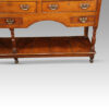 Antique oak pot board dresser arch