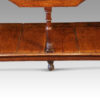 Antique oak pot board dresser front leg