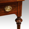 Edwardian inlaid envelope card table top of leg
