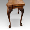 Georgian style walnut tea table side