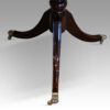 Regency style mahogany small triple pillar table Base