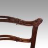 Set of 8 Hepplewhite style ladderback dining chairs top rail