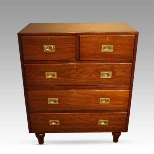 Victorian Naval dockyard chest