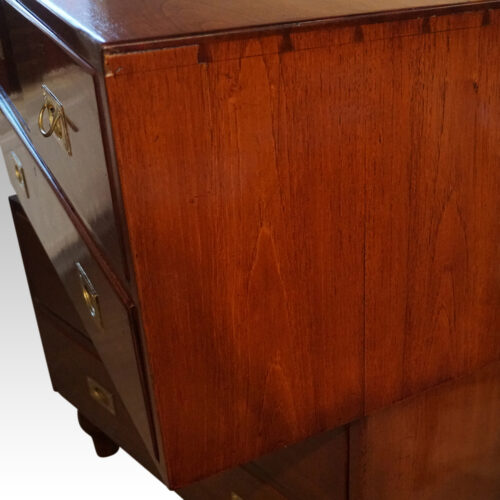 Victorian Naval dockyard chest side