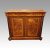 Victorian inlaid walnut pier cabinet