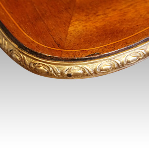 Victorian mahogany marquetry bijouterie cabinet corner