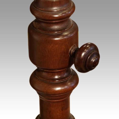 vVictorian mahogany music stand adjuster