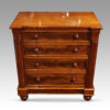 William IV mahogany Channel Island chest