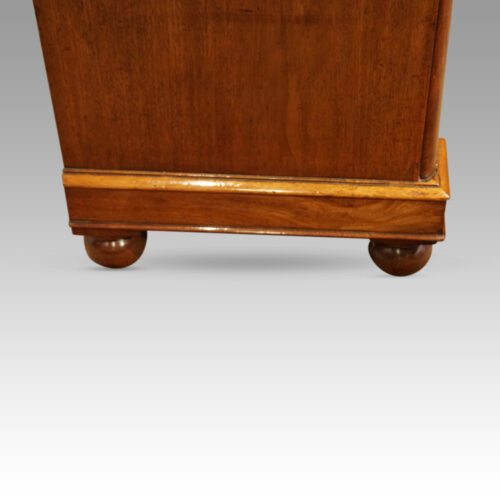 William IV mahogany Channel Island chest side