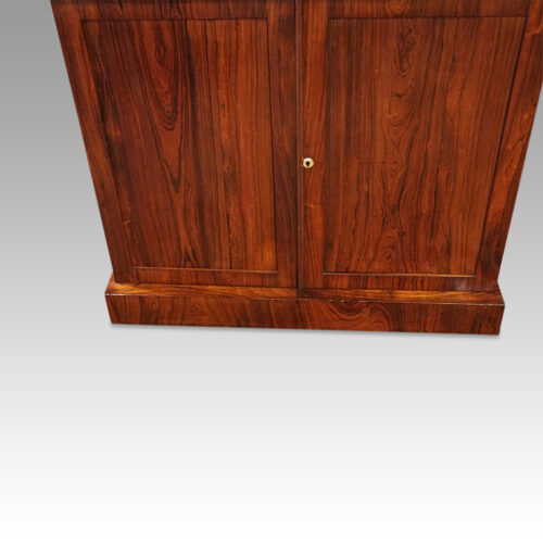William IV rosewood chiffonier cupboard doors