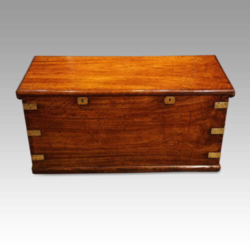 Antique camphorwood campaign chest