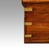 Antique camphorwood campaign chest brass details