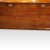 Antique camphorwood campaign chest lock plate