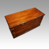 Antique camphorwood campaign chest top