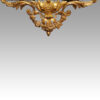 Antique gilt mirror base