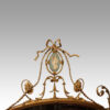 Antique gilt mirror with Wedgwood plaque crest
