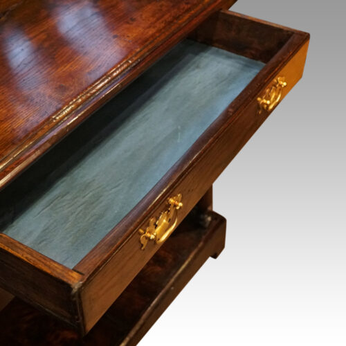 Antique rustic oak farmhouse dresser drawers