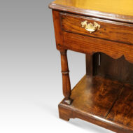 Antique rustic oak farmhouse dresser turning