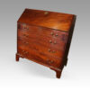 Georgian mahogany small bureau angle