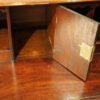 Georgian mahogany small bureau cupboard