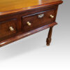 Long Antique oak dresser base corner leg