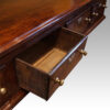 Long Antique oak dresser base drawer open