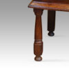 Long Antique oak dresser base leg