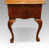 Queen Anne style walnut dressing table side