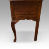 Antique oak dresser base with banding end