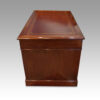 Edwardian mahogany pedestal desk end