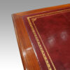 Edwardian mahogany pedestal desk tooling