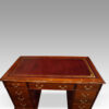 Edwardian mahogany pedestal desk top