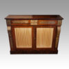 Regency brass inlaid chiffonier