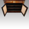 Regency brass inlaid chiffonier interior