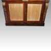 Regency brass inlaid chiffonier silk pleats
