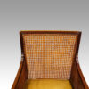 Regency mahogany bergere library chair ack