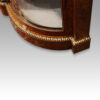 Victorian inlaid walnut credenza base moulding