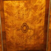 Victorian inlaid walnut credenza panel door