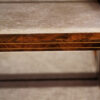 Victorian walnut and sevres pier cabinet shelf inlay