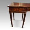 19thc. mahogany Adam serving table end drawer