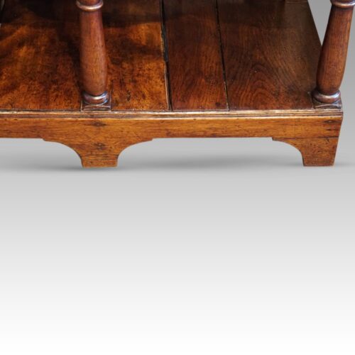 Antique oak dresser pot board
