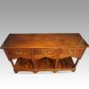 Antique oak dresser top