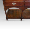 Antique oak pot board dresser base triple arch boards
