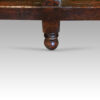 Antique oak pot board dresser base triple arch foot
