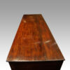Antique oak pot board dresser base triple arch top